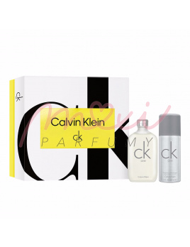 Calvin Klein CK One SET: Toaletní voda 100ml + Deospray 150ml
