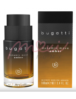 Bugatti Dynamic Move Amber, Toaletní voda 100ml