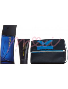 Kenzo Pour Homme Night, Edt 100ml + Sprchový gél 50ml + Kozmetická taška