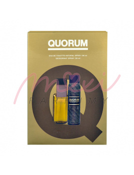 Antonio Puig Quorum, Edt 100ml +150ml deodorant