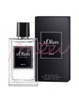 S.Oliver Black Label for Men, Toaletní voda 30ml