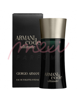 Giorgio Armani Code Ultimate, Toaletní voda 75ml - Intense, Tester