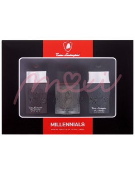 Lamborghini Millennials SET: Millennials Winner Toaletní voda 40ml + Millennials Toaletní voda 40ml + Millennials Dinamico Toaletní voda 40ml