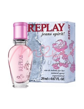 Replay Jeans Spirit For Her, Edt 20ml + 50ml sprchovy gel