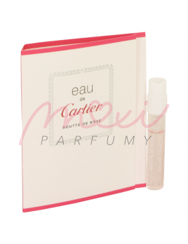 Cartier Eau De Cartier Goutte de Rose, Vzorek vůně