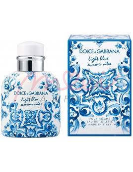 Dolce & Gabbana Light Blue Summer Vibes Pour Homme, Toaletní voda 125ml - tester