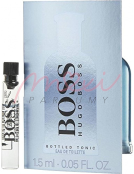 Hugo Boss Bottled Tonic, Vzorek vůně
