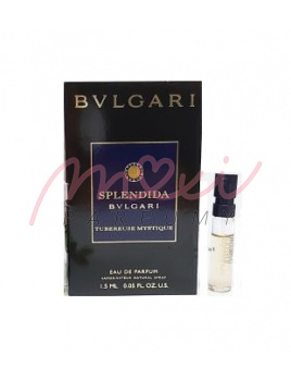 Bvlgari Splendida Tubereuse Mystique, Vzorek vůně