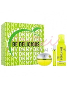 DKNY Be Delicious, SET: Parfémovaná voda 100ml + Parfémovaná voda 15ml + Sprchová Pěna 150ml