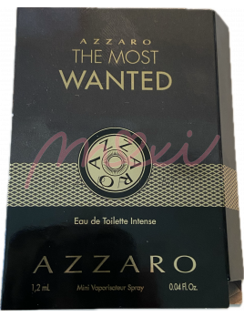 Azzaro The Most Wanted Intense, EDT - Vzorek vůně