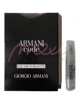 Giorgio Armani Black Code 2023, EDT - Vzorek vůně