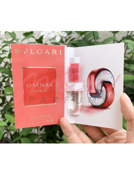 Bvlgari Omnia Coral, Vzorek vůně