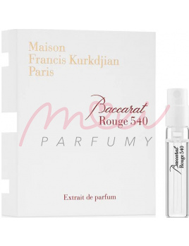 Maison Francis Kurkdjian Baccarat Rouge 540, Parfum - Vzorek vůně