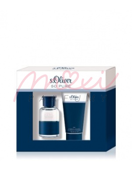 s.Oliver So Pure Men SET: Toaletní voda 30ml + Sprchovací gél 75ml