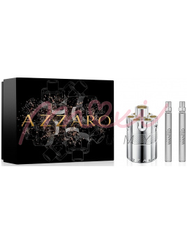 Azzaro Wanted SET: Parfumovaná voda 100ml + Parfumovaná voda 10ml + Parfumovaná voda 10ml