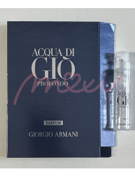 Giorgio Armani Acqua di Gio Profondo Parfum, Parfum - Vzorek vůně