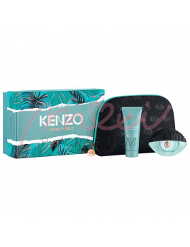 Kenzo World SET: Parfémovaná  voda 50ml + Tělové mléko 75ml + Kozmetická taška